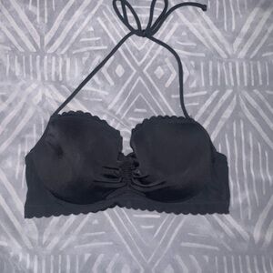 Black swim top 34c